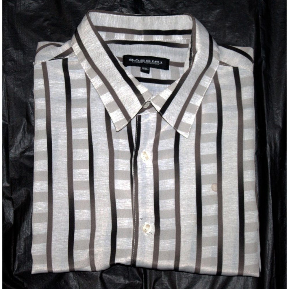 Bassiri Limited Collection Mens Short Sleeve Shirt - Picture 4 of 6